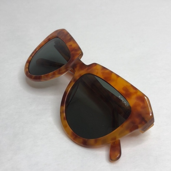 NEW KOMONO Stella Caramel Demi sunglasses cat eye brown orange main image 7